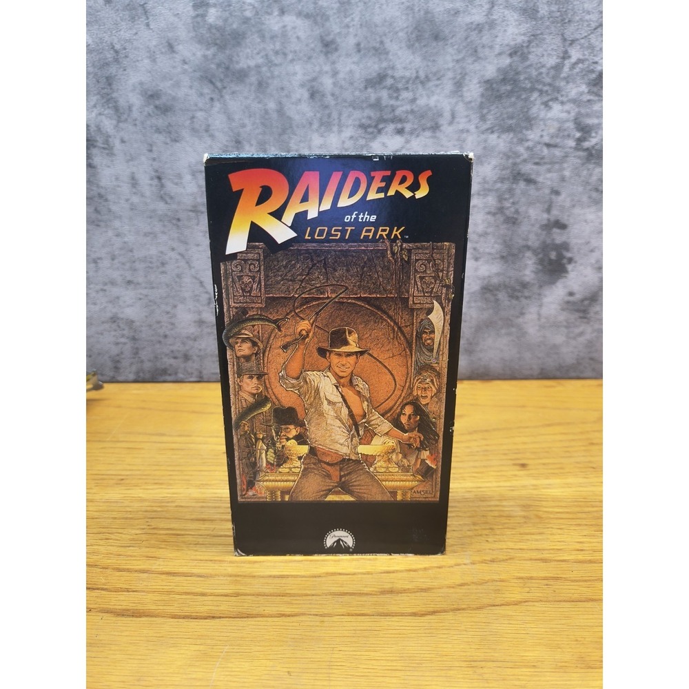 RAIDERS OF THE LOST ARK VHS RARE FIRST PRINT INDIANA JONES HARRISON FORD